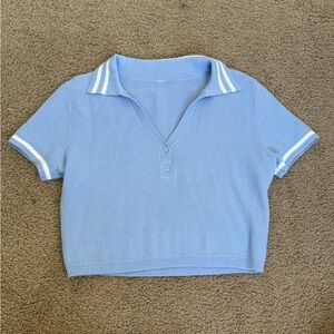 alo - tennis knit short sleeve polo